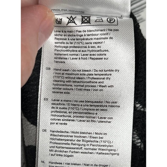 Maje Rolina Hawaiian Tropical Print Button Front Dress Sz 1 = Small - Picture 10 of 12